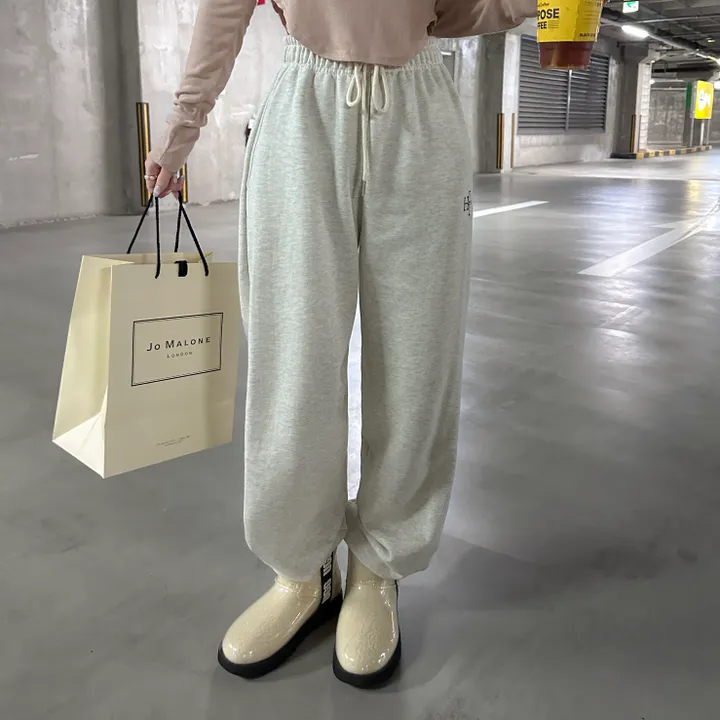 [8color/MADE] 하이퀄리티 웨하스 탄탄 와이드 조거팬츠 봄트레이닝 상세 이미지 76
