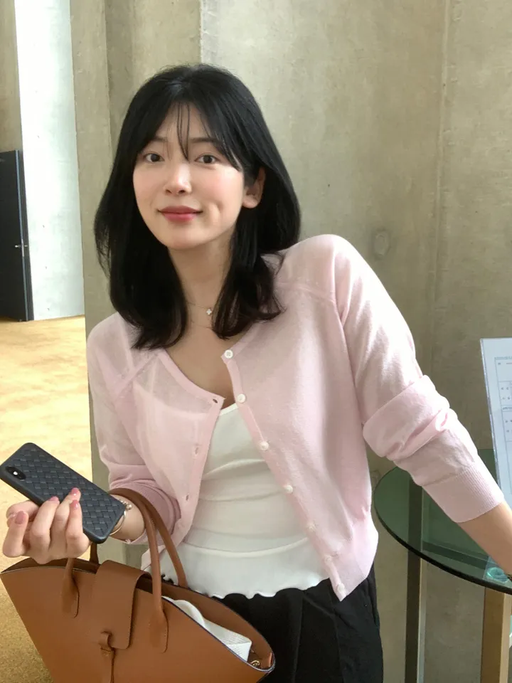 [시원한소재]글리머 썸머가디건 상세 이미지 5