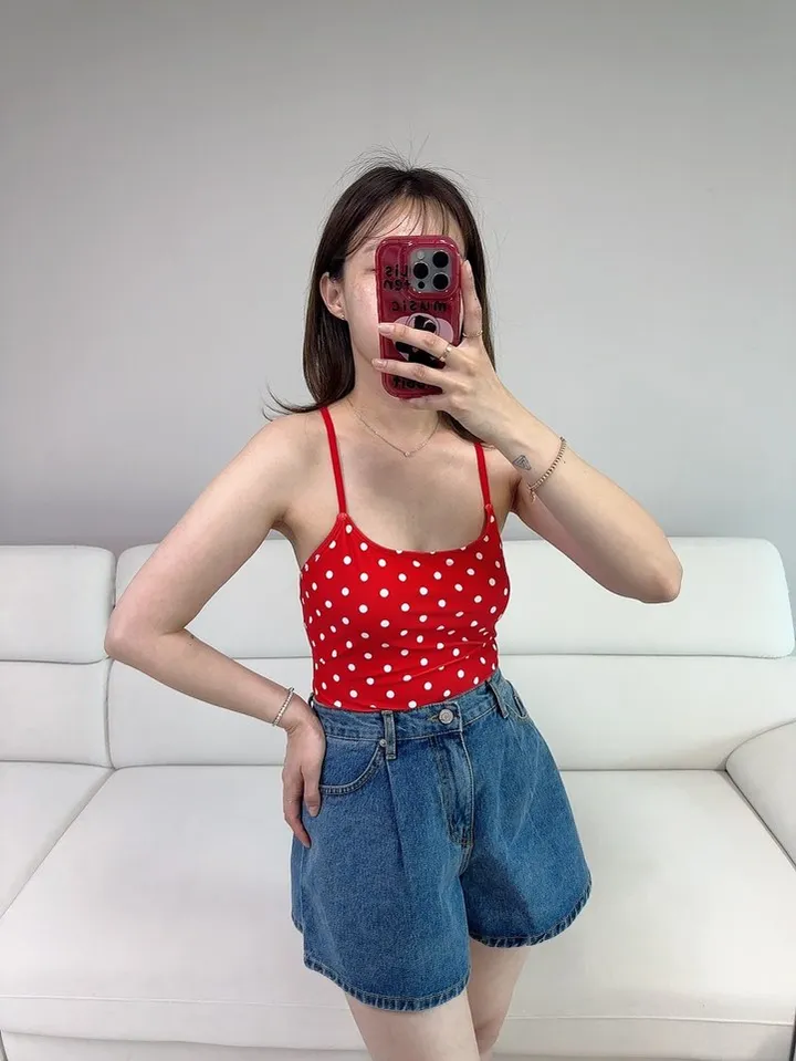 도트모노키니 땡땡이 수영복 여름비키니 비치웨어 워터밤 상세 이미지 7
