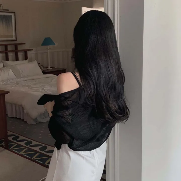 [햇빛차단☀️/블랙 당일출고!] 자체제작 #크치Made 순애 린넨 세미 크롭 볼레로 여름가디건 - cd (장마룩,워터밤,흠뻑쇼 필수템) 상세 이미지 73