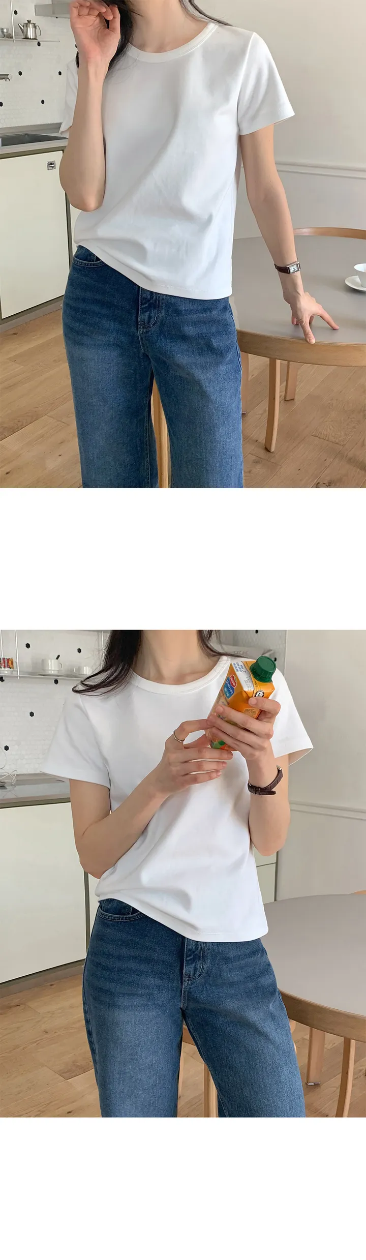 [👍질좋은기본티][MADE] 에센셜 탄탄 크루넥 반팔 티셔츠 상세 이미지 68