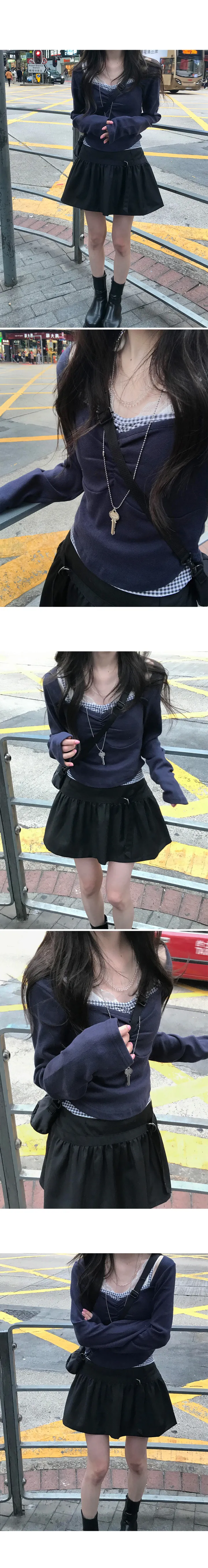 [early spring 👚⭐][MADE] 핀터무드 셔링 슬리브리스 (5type) ver. 도트/별/스트라이프/체크/하트 상세 이미지 35