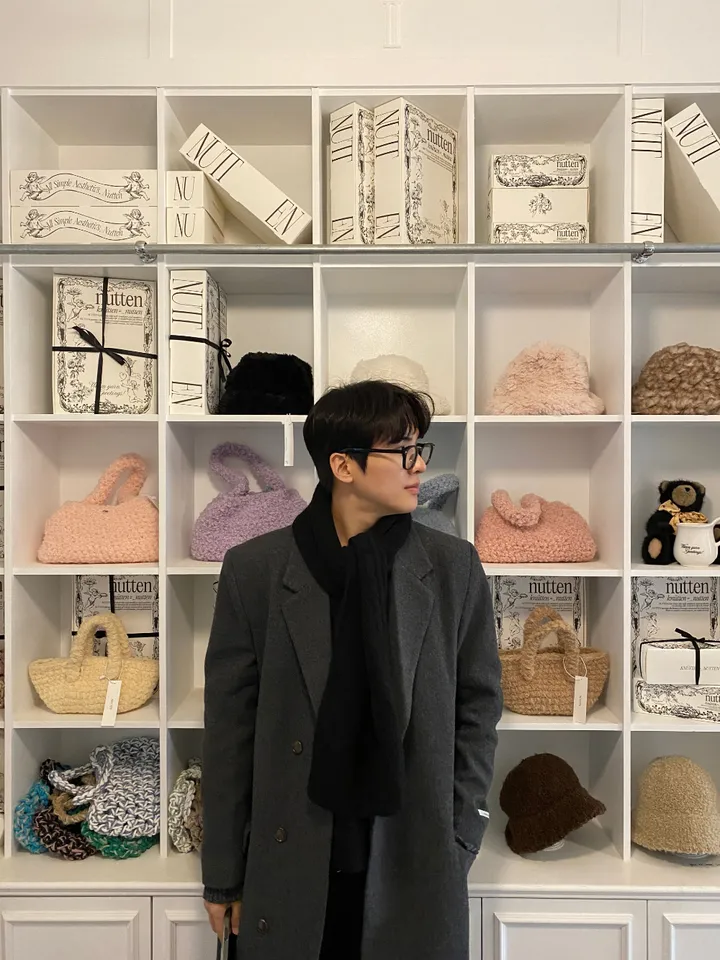 라이트 맥시 울 코트 상세 이미지 6