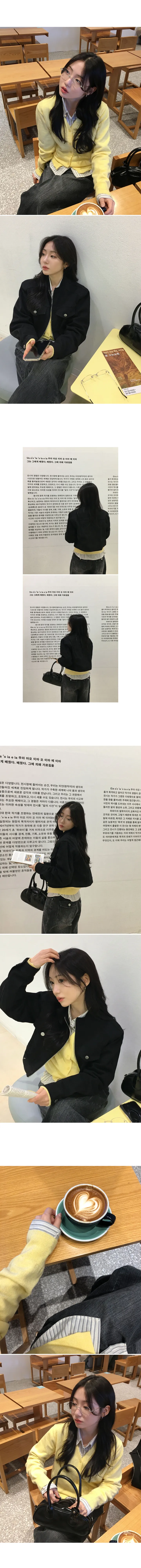 델루나 브이 가디건 상세 이미지 6