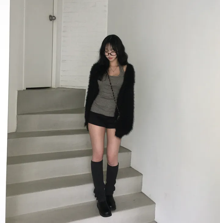 [봄가디건🖤] 캐츠 앙고라 가디건 cd - 3color 상세 이미지 6