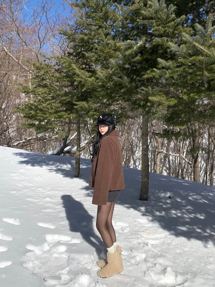 [오늘출발/주문폭주] 폴 앙고라 마이크로팬츠 숏팬츠 핫팬츠 니트바지 겨울신상 겨울재진행 (2color) 상세 이미지 55