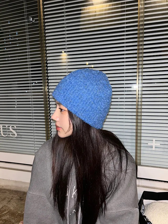 [묶음세일]블루베리 부클 데일리 일자핏 툼 비니 5color 상세 이미지 8