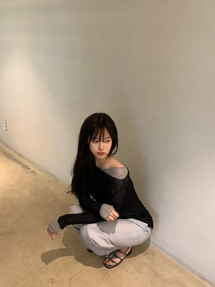 드레스 모델 착용 이미지-S1L34