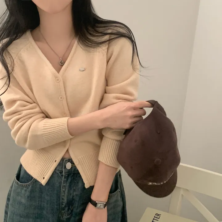 [스탠다드핏/데일리🤎] 리너스 실버 펜던트 나그랑 브이넥 니트가디건 - 6color 상세 이미지 12