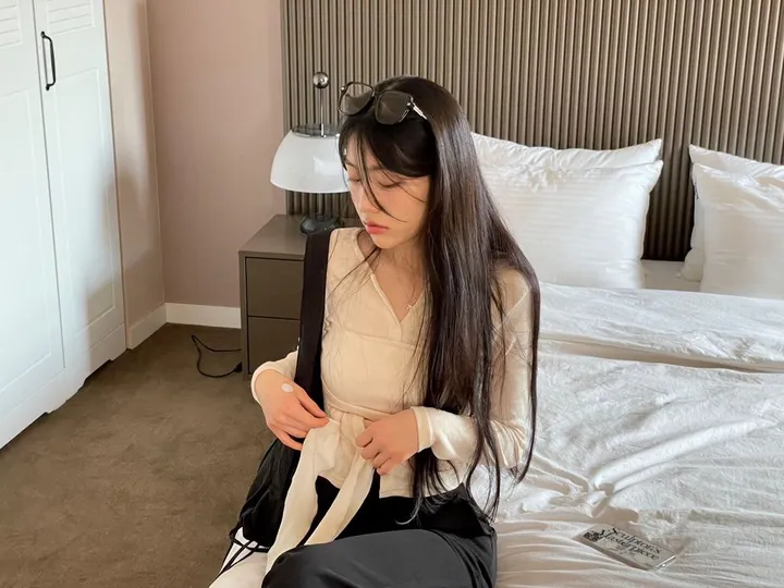 웨이드 무드 버튼 투웨이 물결 랩 가디건 2color 상세 이미지 22
