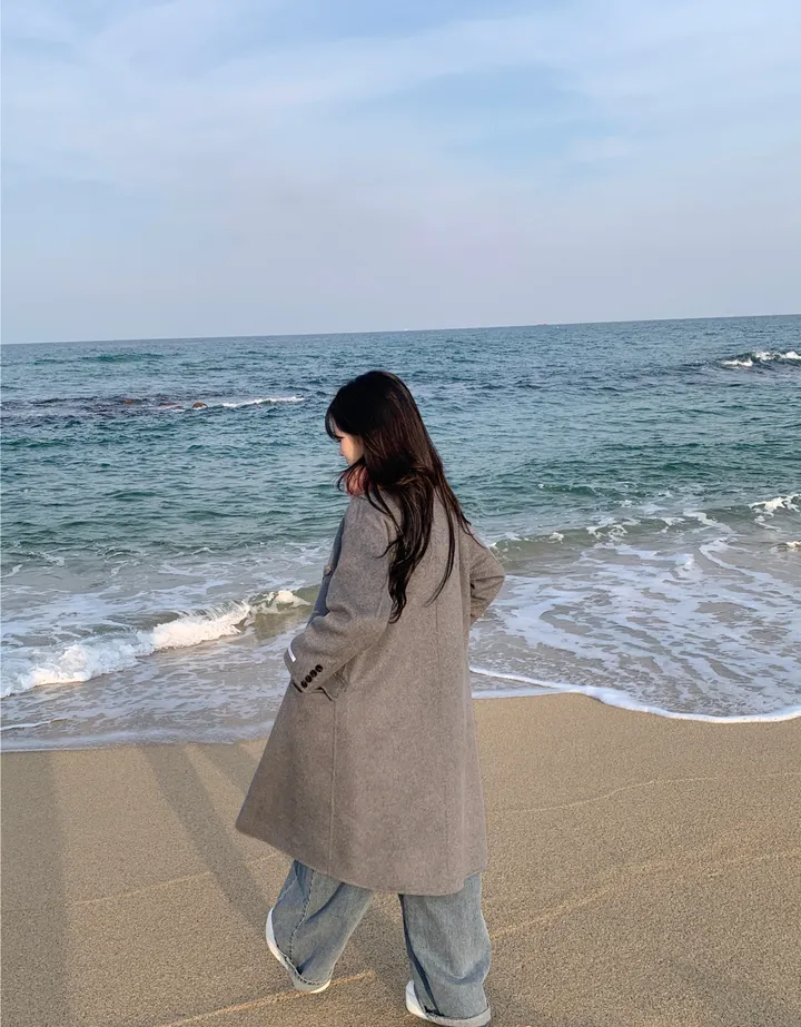 [고퀄리티🖤/핏보장] 르엘 핸드메이드 쓰리버튼 코트 (3color) 상세 이미지 12
