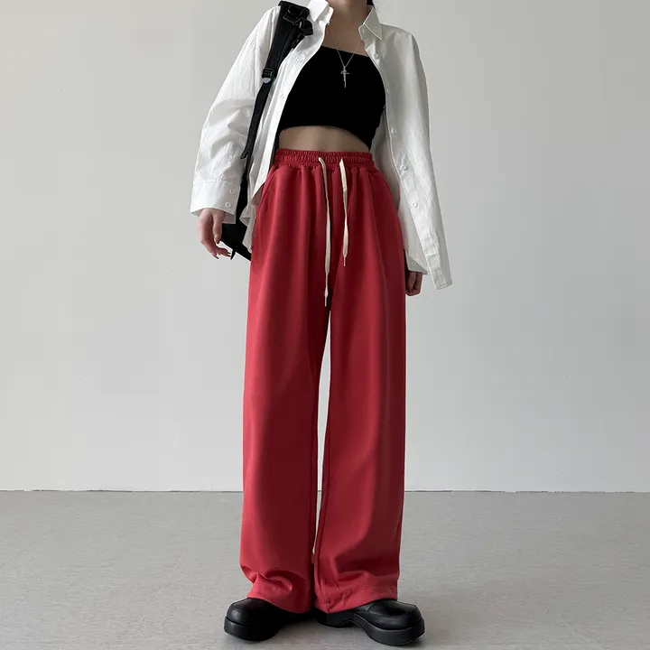 [데일리템] 요거트 컬러 벌룬핏 와이드 트레이닝 일자핏 롱팬츠 상세 이미지 44