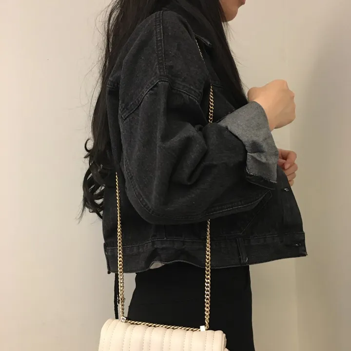 [ 봄/가을필수템 ] 뒤태 여신 루즈핏 숏 청자켓 상세 이미지 30