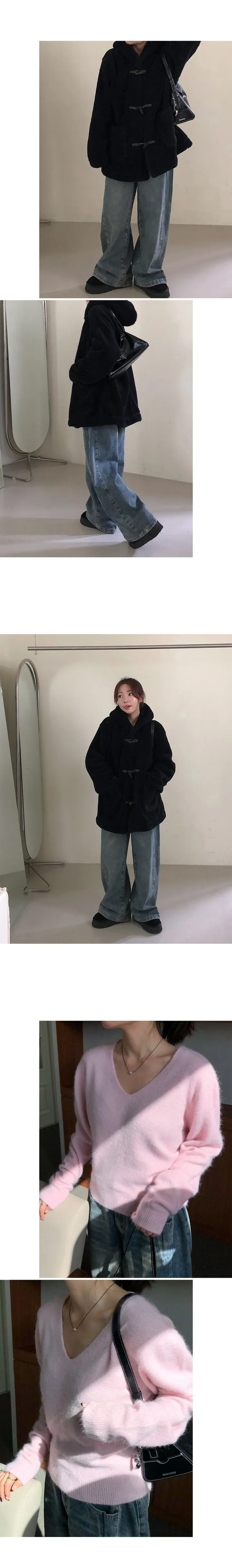 베어 퍼 떡볶이 코트 상세 이미지 6