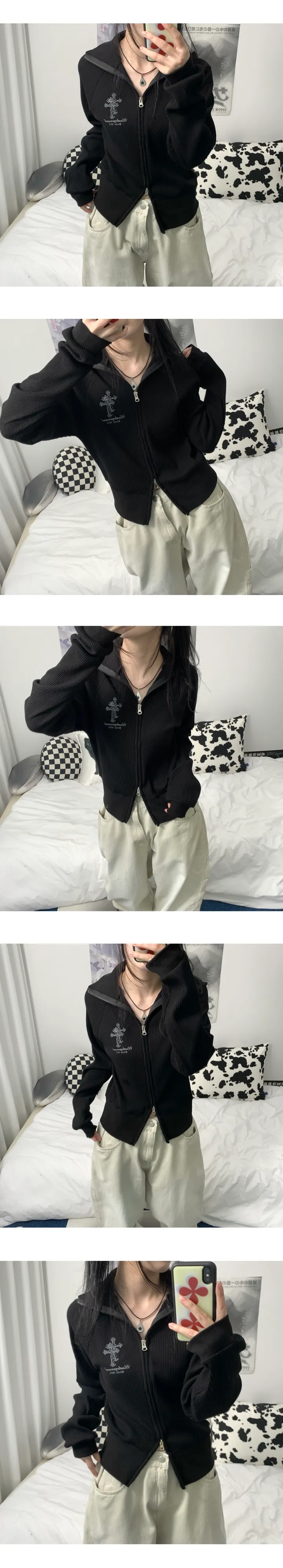 saint golgi zip-up (3color) 상세 이미지 8