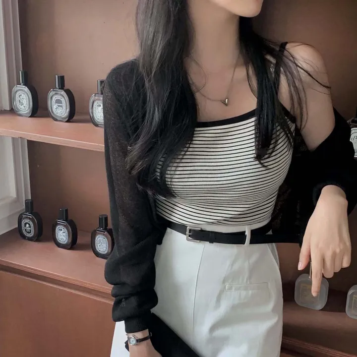 [햇빛차단☀️/블랙 당일출고!] 자체제작 #크치Made 순애 린넨 세미 크롭 볼레로 여름가디건 - cd (장마룩,워터밤,흠뻑쇼 필수템) 상세 이미지 51