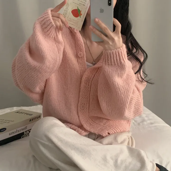 [후기보장*.*/루즈핏🤍] 보호본능, 아방핏 도톰 니트 후드가디건 - 5color 상세 이미지 32