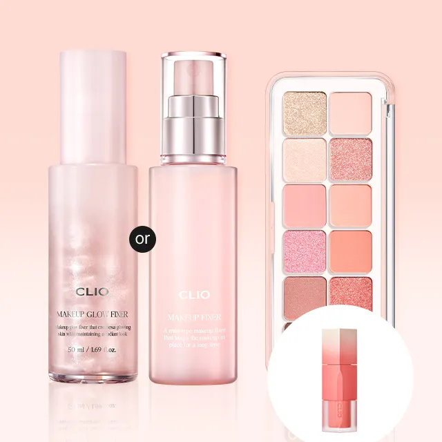 프로 아이 팔레트 에어 + 픽서/글로우 픽서 50ml + 쉬폰블러틴트 19호 1EA