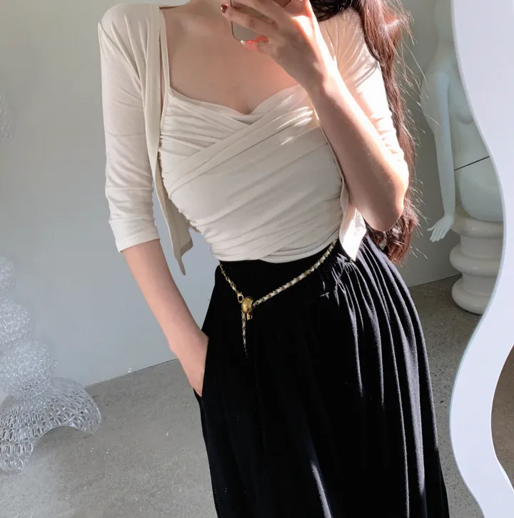 랩셔링 나시set 7부가디건 상세 이미지 24