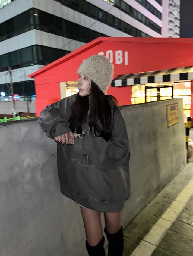[묶음세일]블루베리 부클 데일리 일자핏 툼 비니 5color 상세 이미지 4