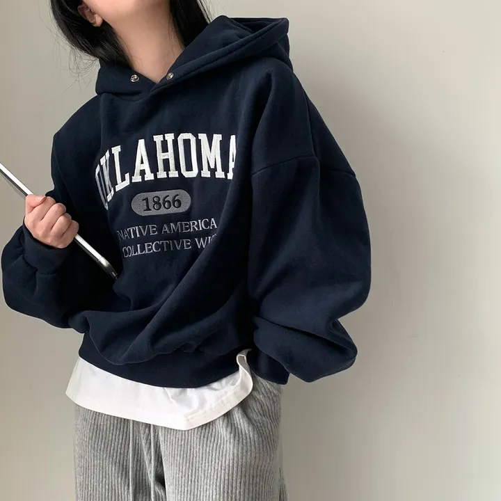 [대박핏보장✨/98%만족/진그레이 당일출고!] 자체제작 #크치Made 꿈에 나온 핏, 오클라호마 1866  양기모 맨투맨 긴팔 후드티 ; 5컬러 상세 이미지 183
