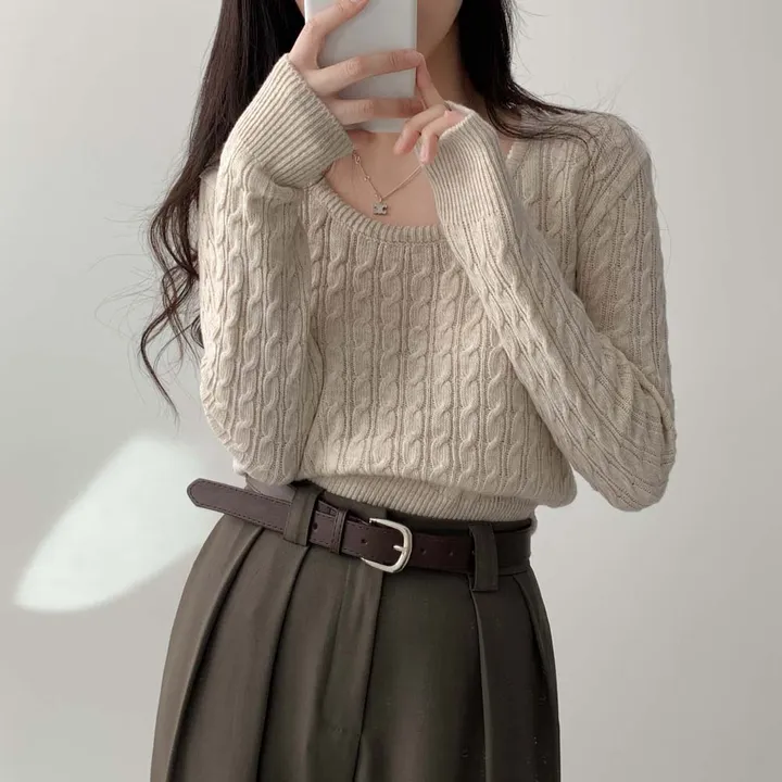 [영상인증✨/벨트set]보정이 필요없는, 차르르 일자 와이드핏의 정석 슬랙스 벨트set팬츠 - 5color 상세 이미지 19