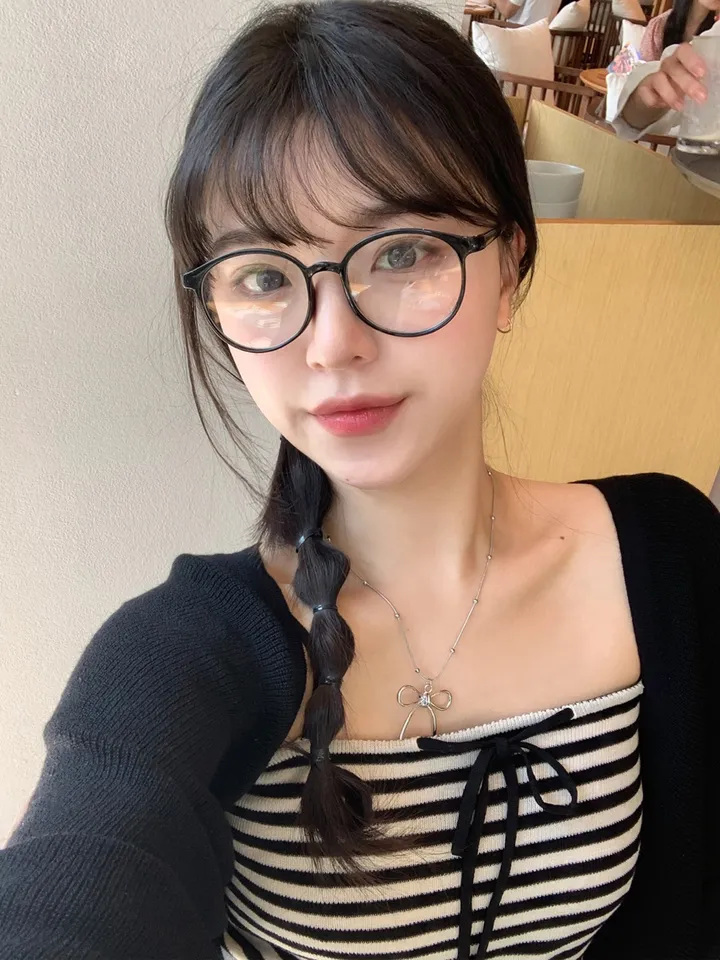 [너무예뻐🐾가디건SET] 자체제작 벌룬 골지 볼레로 니트 가디건 + 단가라 슬림 리본 나시 세트 투피스 세트웨어 SET 스트라이프 탑 사계절 블랙 봄 간절기 새학기룩 1COL 상세 이미지 20