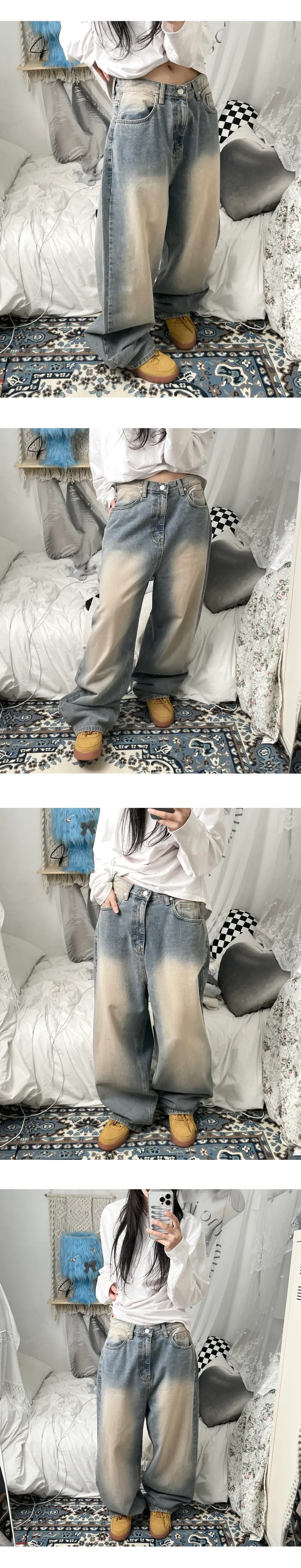 wham sand denim wide pants (2color) 상세 이미지 10