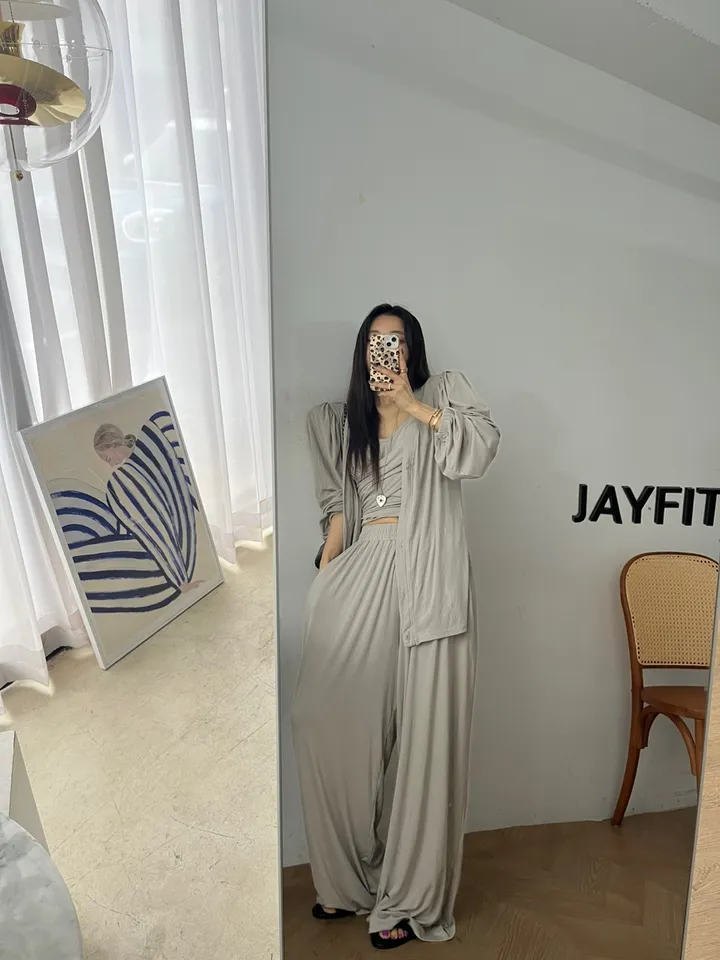 [나시+가디건+팬츠/임산부가능/달미픽] 후덜데일리SET(3color) 상세 이미지 26
