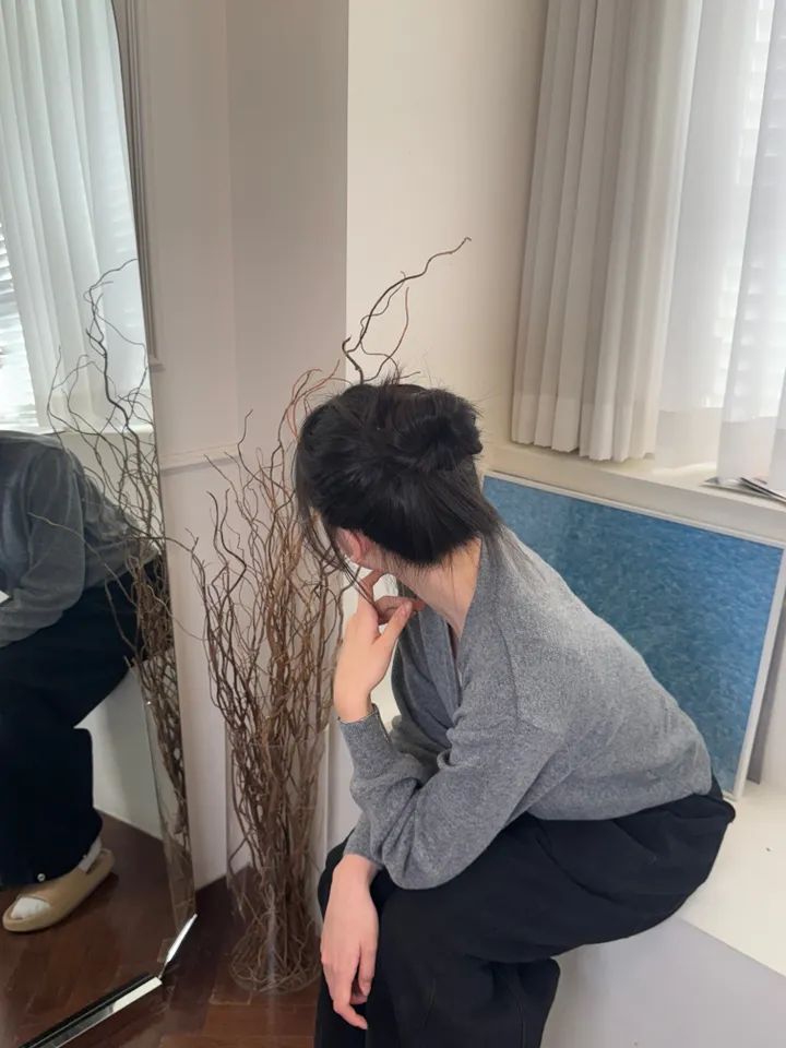 {✩봄 신상 / 넉넉 여리핏✩} 🌸팔뚝살 커버 맛집🌸 파스텔 니트 브이넥 가디건 상세 이미지 37
