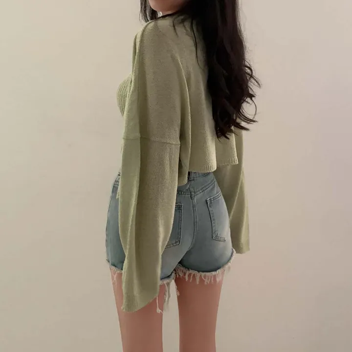 [✨SET가격/3천장 돌파!✨]피부에 달라붙지 않는, 부클 가디건+나시 투피스 세트 상세 이미지 66