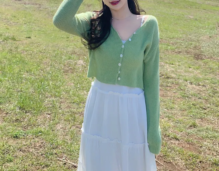 [MADE][봄필수템💕/벚꽃룩/데이트룩🎀] 로제 스프링 하찌 가디건 (7color) 상세 이미지 131
