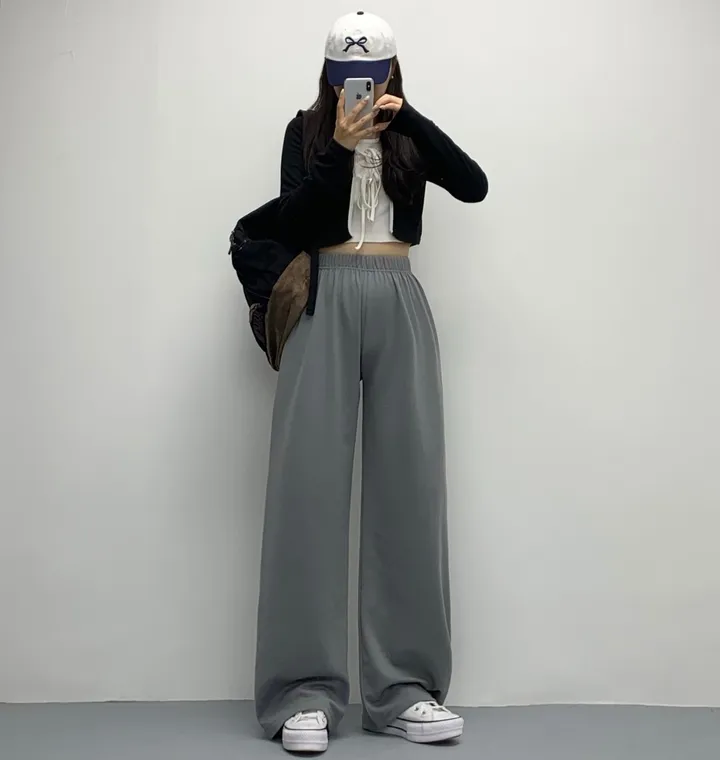 당일🚀[숏&롱/편한바지!] 드림 컬러 밴딩 롱 와이드팬츠 트레이닝팬츠 댄스복 여름팬츠 사계절팬츠 키작녀 키큰녀 (7Col) 상세 이미지 64