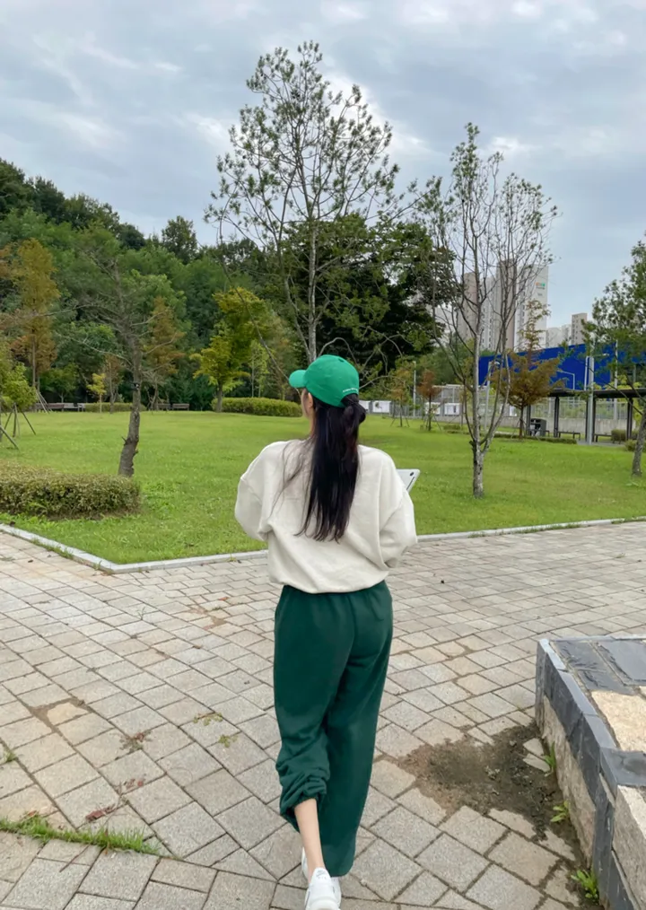 [8color/MADE] 하이퀄리티 웨하스 탄탄 와이드 조거팬츠 봄트레이닝 상세 이미지 112
