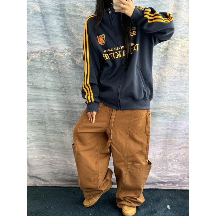 [소장추천!]y2k 더 트랙 라인 스포티 블록코어 힙 하이넥 저지 집업(2color/4-6일 여유주문) 상세 이미지 10
