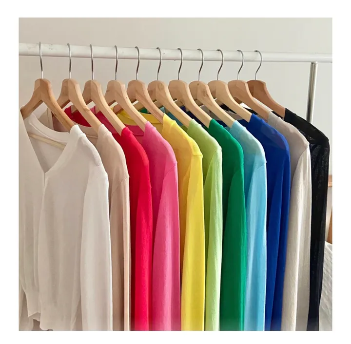 브이넥 긴팔가디건 11color 상세 이미지 3