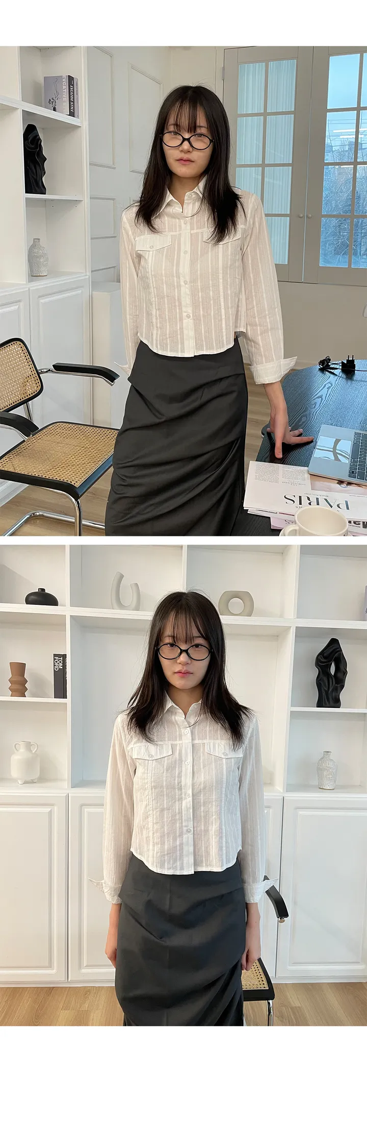 코타 라운드쉐입 뿔테안경 상세 이미지 23