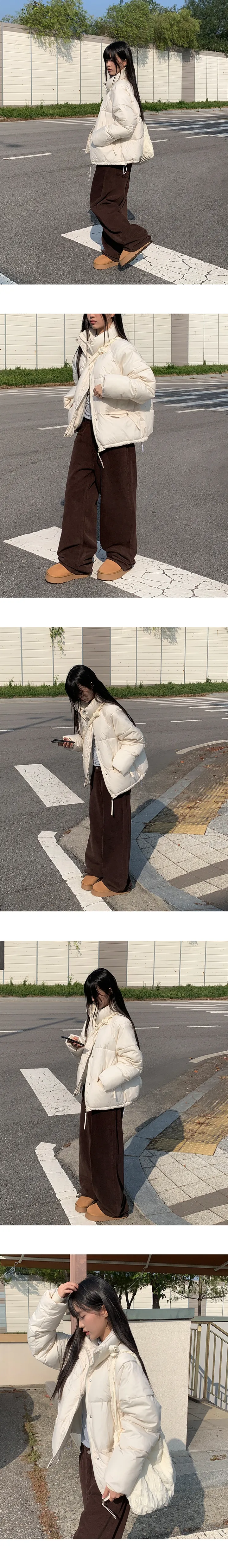[웰론100%] 네드 푸퍼 오버핏 숏 패딩 (3color) 상세 이미지 9