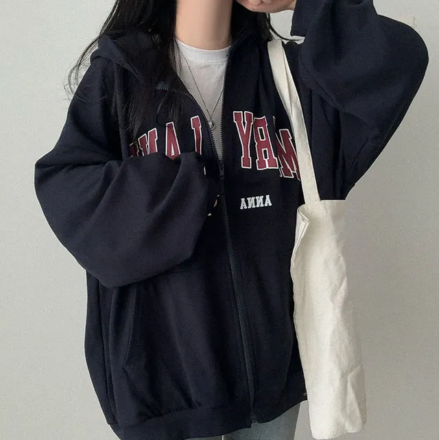[박시핏!/간절기집업] 가을 메리 박시 후드집업 (4color) 상세 이미지 13