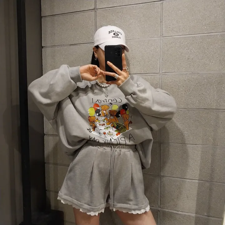 레이스 핀턱반바지(3단쭈리) 상세 이미지 17