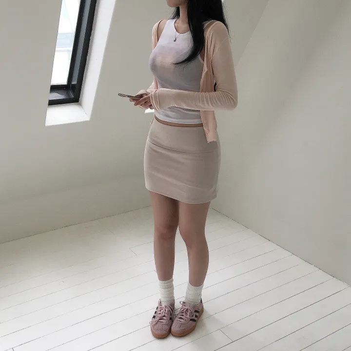 텐셀 클로 cardigan - 4 color 상세 이미지 40
