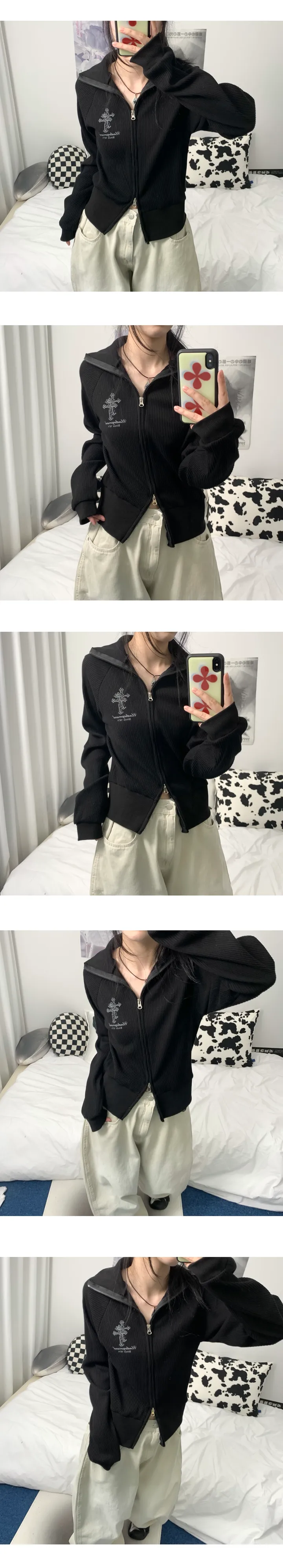 saint golgi zip-up (3color) 상세 이미지 7