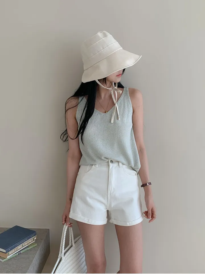 [당일✨여름모자] 델리 린넨  끈 버킷햇 3color 상세 이미지 17