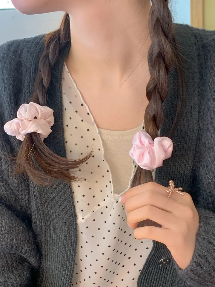 * 30color/세트할인 * 더 미니 데일리 파스텔 스크런치 모음 상세 이미지 24
