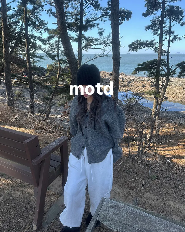 [MD추천] 무드 브러쉬 가디건 (3COLOR)DG 상세 이미지 2