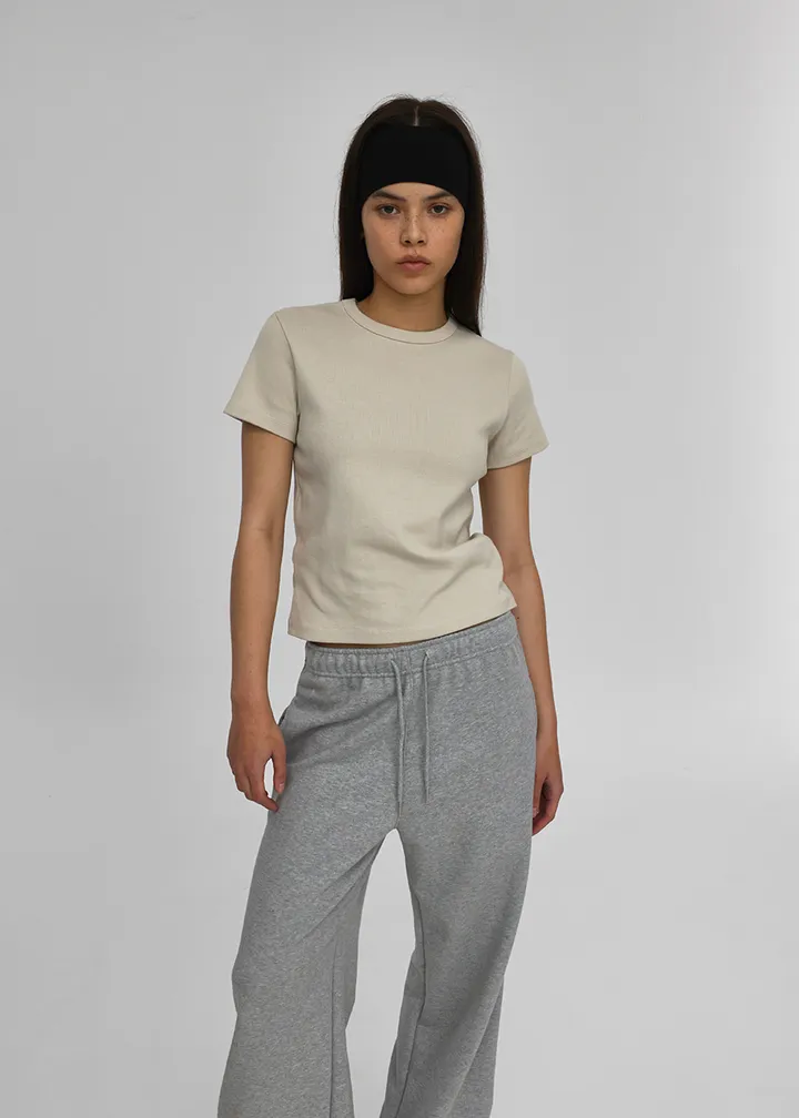 [1만장판매] [B-BASIC] 스탠다드 라운드 반팔티 (2SIZE) [데일리 기본티 무지 기본 상의 반소매 자체제작] 상세 이미지 24