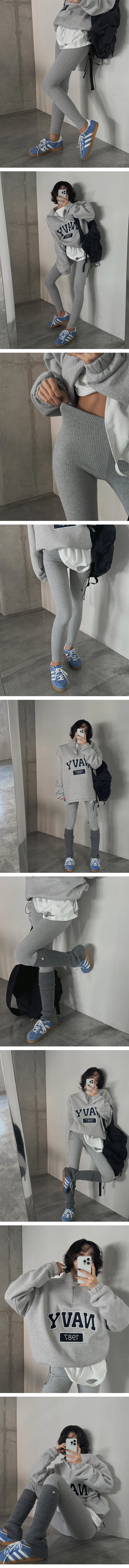 [오늘출발 차콜, 그레이] 슬림골지스판레깅스-leggings 상세 이미지 2