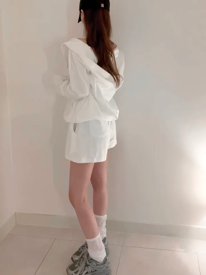 [보호본능핏/여리무드] 소프트 오버핏 데일리 후드 집업 상세 이미지 9