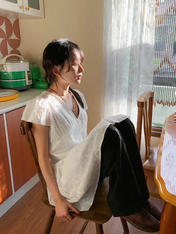 츠카 플라워 가죽 목걸이 상세 이미지 18