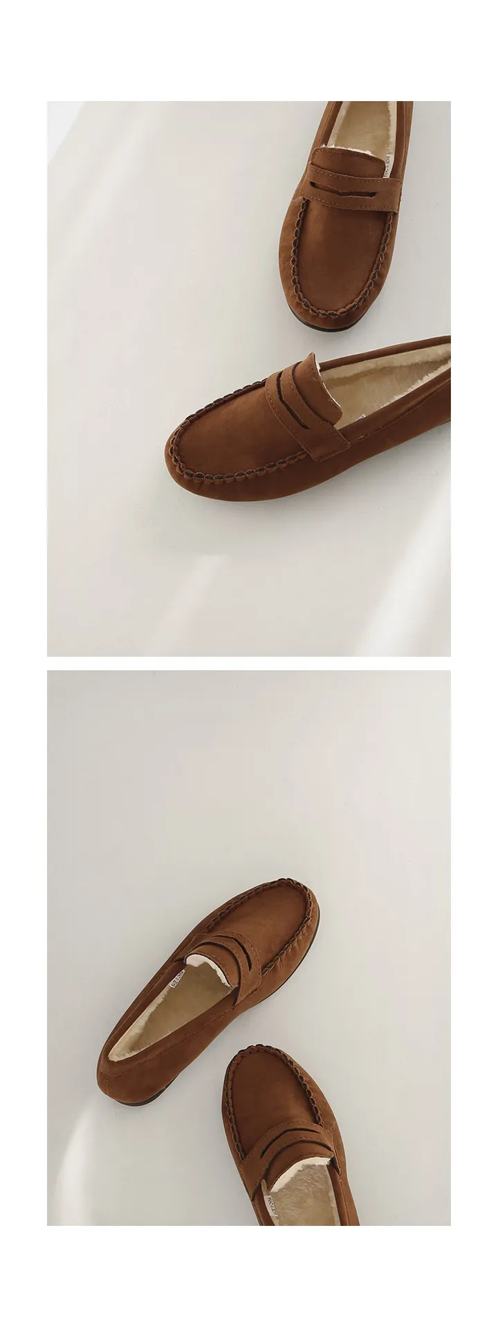 [자체제작/당일발송] 케인즈 모카신 털 로퍼 (1.5cm) 상세 이미지 37
